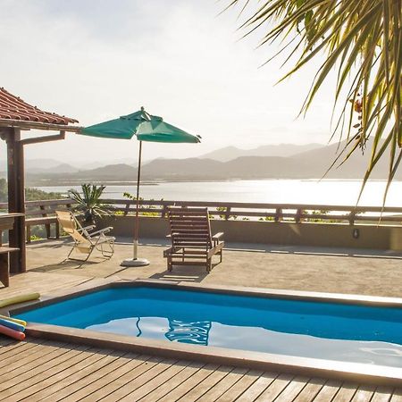 Casa Com Piscina E Incrivel Vista Para Lagoa 가로파바 외부 사진